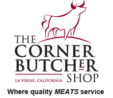 Corner Butcher Shop Logo